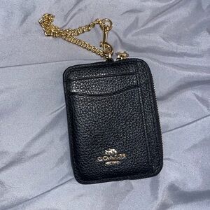 Coach Zip Card Holder